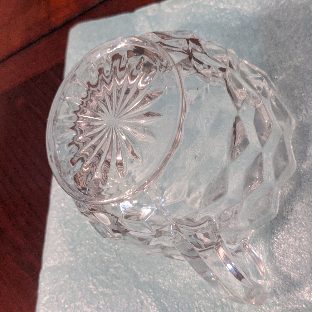Crystal Coffee Creamer & Sugar Serving Set - Picture 17 of 17